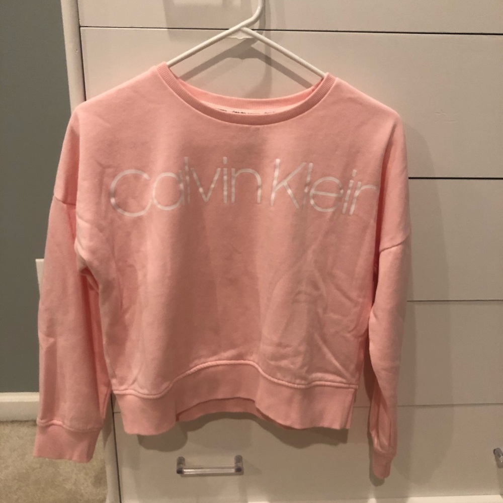 calvin klein athletic crewneck sweatshirt
